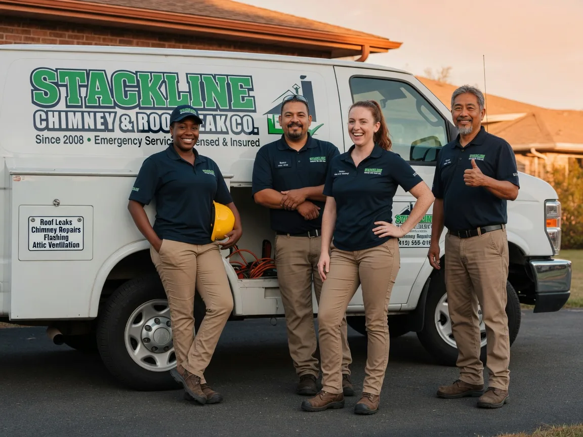 Chimney flashing repair company in Lake Winola, PA